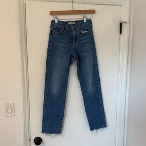 Levi’s wedgie straight jeans
